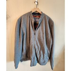 L.L. Bean Men's Flannel Lined Jacket Full Zip SZ XXL